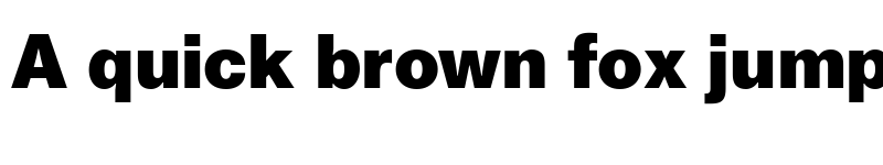 Preview of Boring Sans A Trial Heavy font