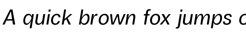 Preview of Boring Sans A Trial Italic font