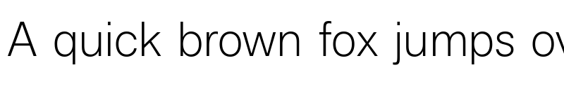 Preview of Boring Sans A Trial Light font