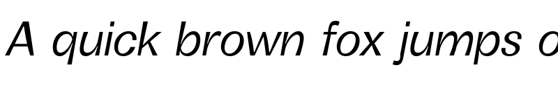 Preview of Boring Sans B Trial Italic font