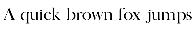 Preview of BOSQUE Regular font