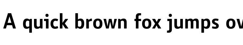 Preview of Botanika Semibold font