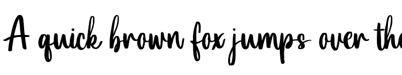 Preview of Bottanical Regular font