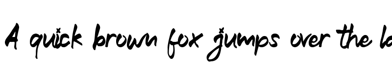 Preview of Bottom Scooter Regular font
