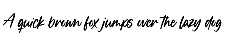 Preview of Boucik Regular font