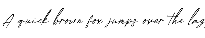 Preview of Bouglasia Regular font