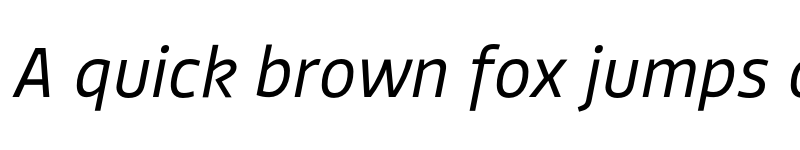 Preview of Bould Regular Italic font