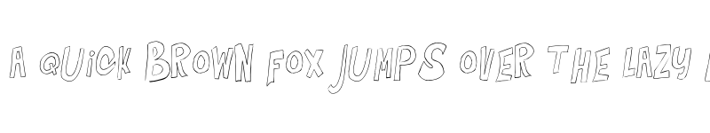 Preview of Bouncing on the Walls Regular font