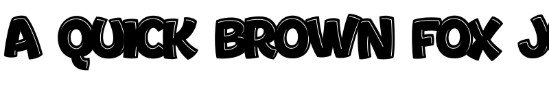 Preview of BouncyColor PERSONAL Regular font