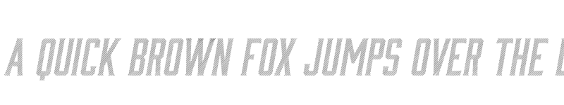 Preview of Bourbon Lines Oblique font