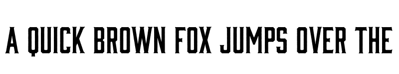 Preview of Bourbon Rough font