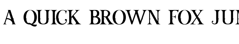 Preview of BOURDEWAY Regular font