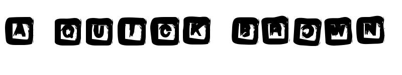 Preview of Box Regular font