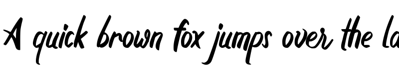 Preview of Boyna Regular font