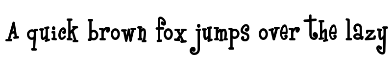 Preview of BoyzRGross Regular font