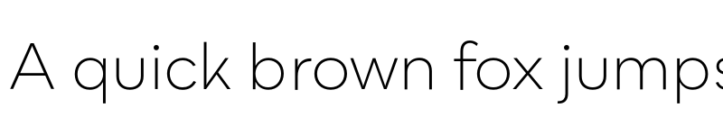 Preview of Bozon Light font