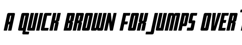 Preview of BPimperial Italic font