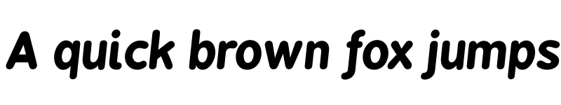 Preview of BPreplay Bold Italic font