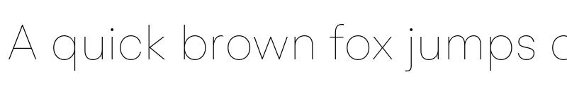 Preview of BR Hendrix Thin font