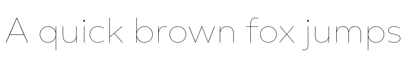 Preview of BR Nebula Hairline font