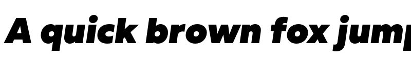 Preview of BR Nebula Super Italic font