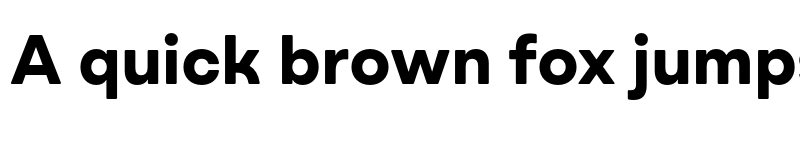 Preview of BR Omny Bold font