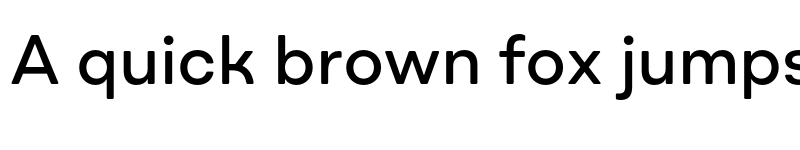 Preview of BR Omny Medium font