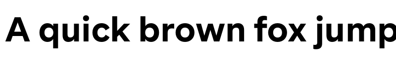 Preview of BR Segma Bold font