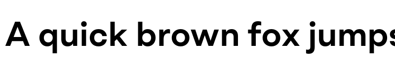 Preview of BR Shape SemiBold font