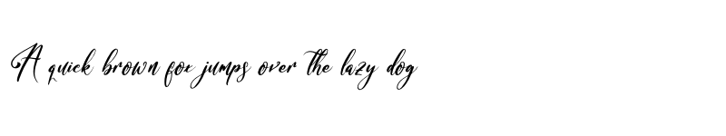 Preview of Bracetison Regular font