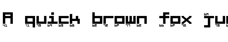 Preview of Braciola MS ExB Ascii Regular font