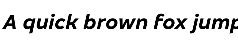 Preview of Bradesco Sans Bold Italic font