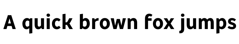 Preview of Bradesco Sans Condensed Bold font