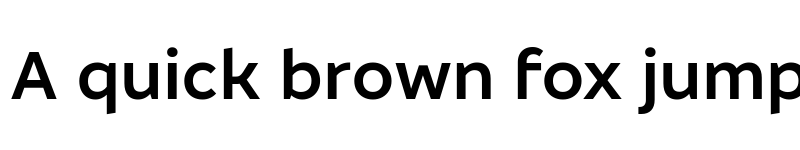 Preview of Bradesco Sans SemiBold font