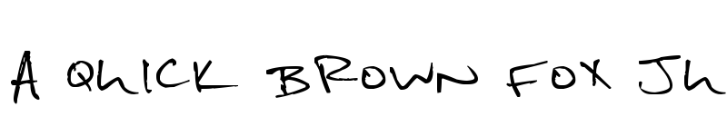 Preview of Bradford Regular font