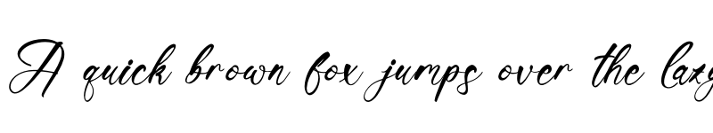 Preview of Bradley Milestiago Regular font