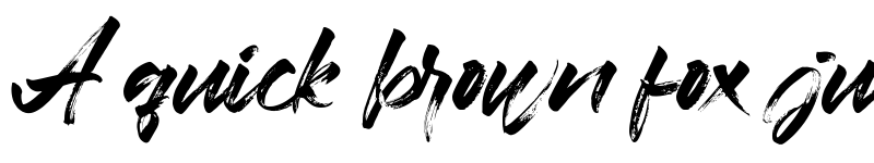 Preview of Braga Regular font