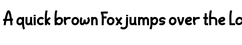 Preview of Brains Regular font