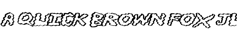Preview of BrainWashers Regular font