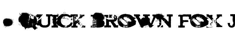 Preview of brand new burn Regular font