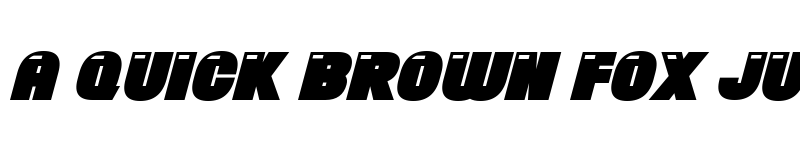 Preview of Brand New Retro Italic font