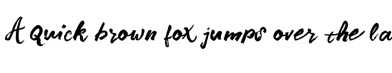 Preview of Branded Regular font