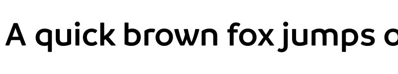 Preview of Branding Semibold font