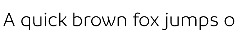 Preview of Branding Semilight font