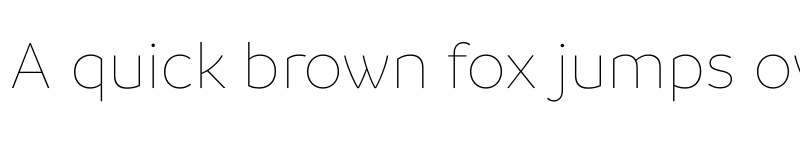 Preview of Branding Thin font