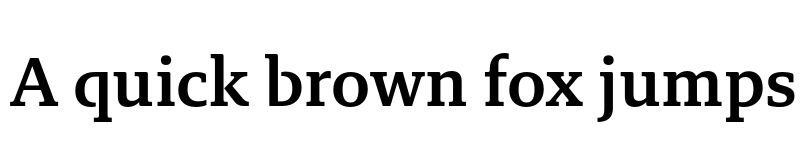 Preview of Brando Arabic SemiBold font