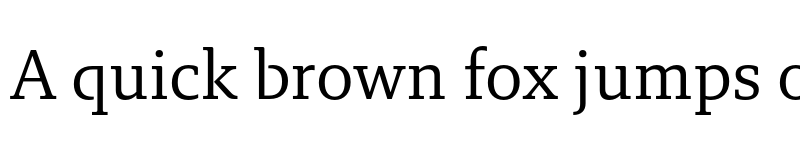 Preview of Brando Regular font