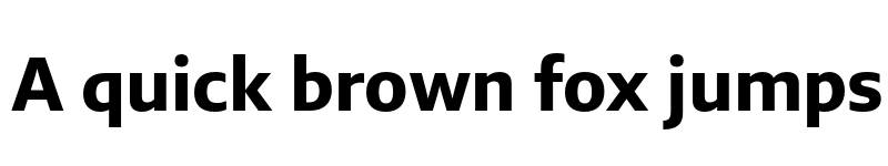 Preview of Brando Sans Bold font