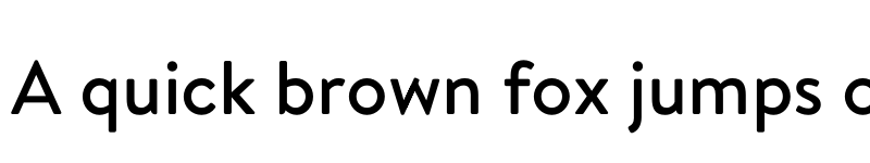 Preview of Brandon Grotesque KIDS Medium font