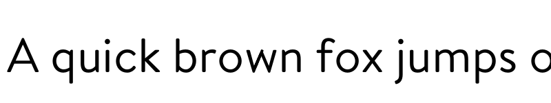 Preview of Brandon Grotesque KIDS Regular font